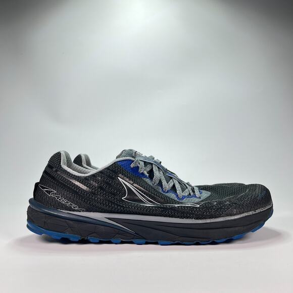 Altra Timp 2 Black Blue Grey Trail Running Shoes ALOA4PE9242 Men\'s Size 11